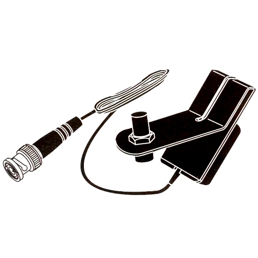 81-602-00130-1962-ok Antennenhalter Fensterklemmfuss für BNC Antennen