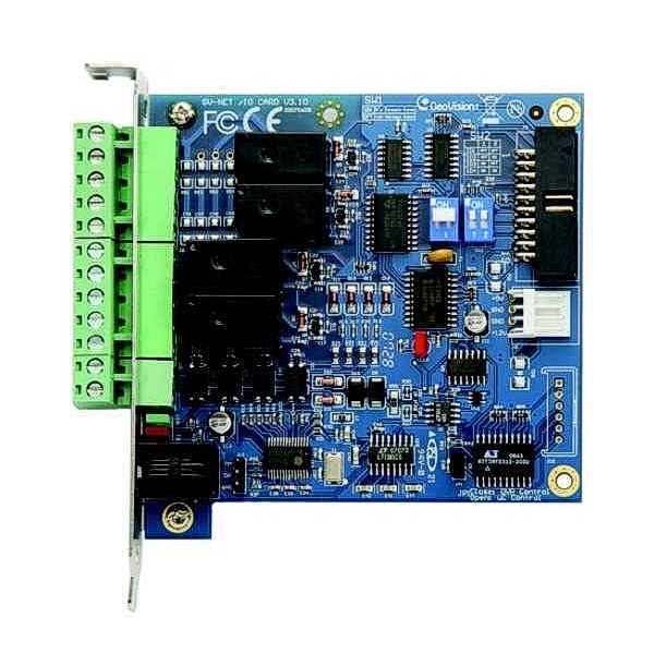 79-227-00600 GV-Net I/O Card Wandler RS232 RS485 mit 4xRelais 4xInput