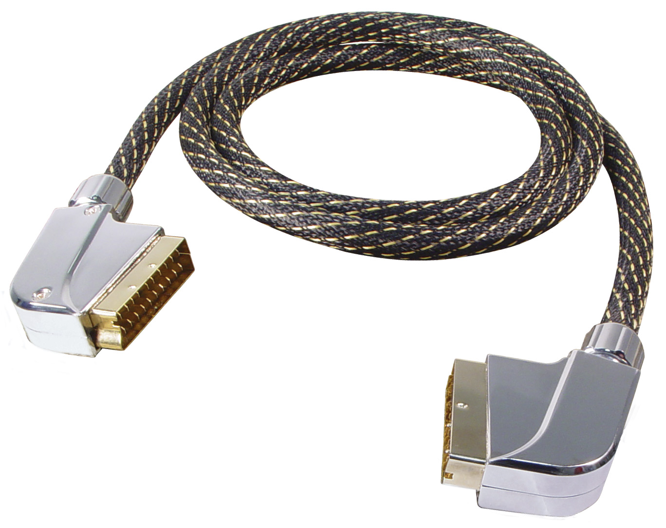 Scartkabel_mit_Metallstecker_39-866-00085 Scartkabel 5m HQ Metallstecker vergoldet