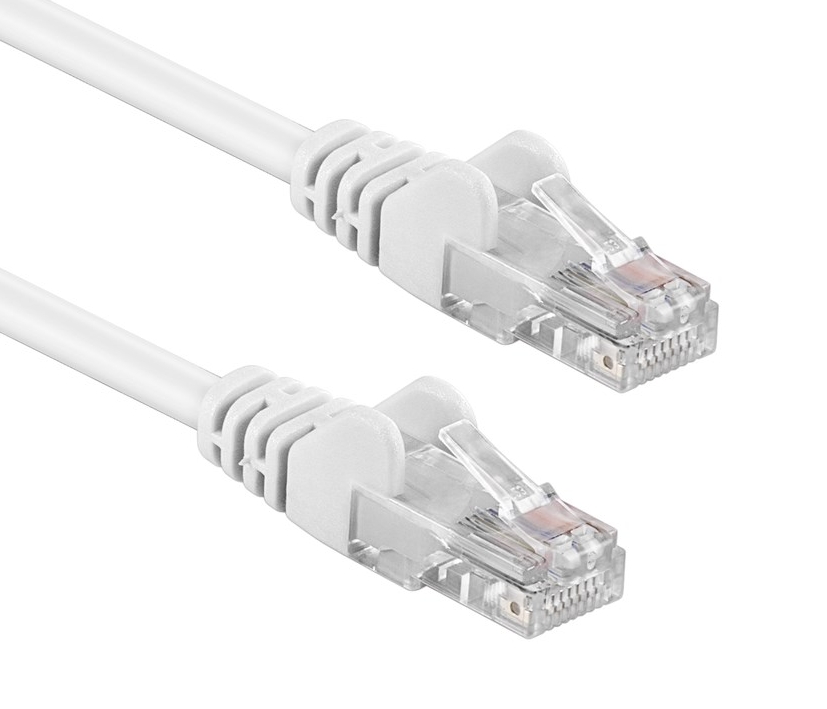 53-800-00225_Weiss_cat5e 5m LAN Kabel Cat5e Patchkabel Weiss U/UTP