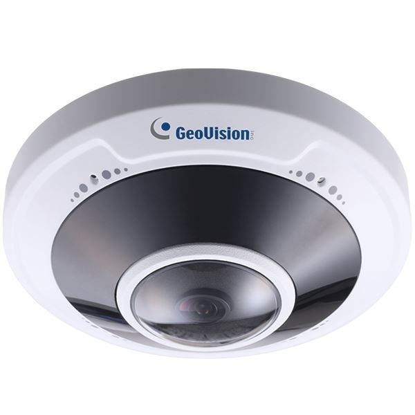 Geovision_Fischaugenkamrea_FER5702_64-700-03875 5MP Fischauge IP Kamera LAN FER5702 IP67 360° Fisheye IR-LED H265 Outdoor