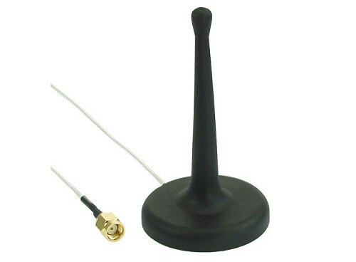 7c48a5369d30265ec1d28f57d57ffbac WLAN Antenne 2,4GHz mit SMA-REV-Stecker Universalantenne