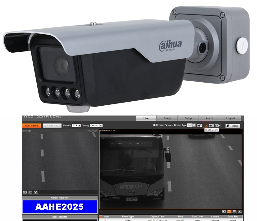 4MP Kamera IP LAN Bullet mit KFZ Kennzeichenerkennung ICT413PW ANPR Onvif 4MP Kamera IP LAN Bullet mit KFZ Kennzeichenerkennung ICT413PW ANPR Onvif