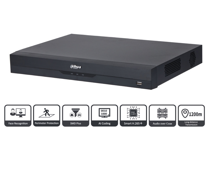 16Kanal_Rekorder_5in1_mit_P2P_64-700-18056_B03 16Kanal DVR Rekorder 5in1 Analog AHD TVI CVI und IP 16+8Kanal P2P ONVIF