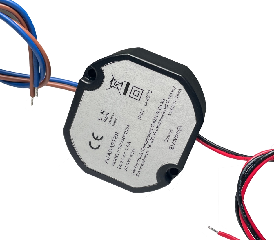 24V Netzteil 24V 1A 1000mA für 70mm Schalterdosen 230V Unterputz Netzteil 24V Netzteil 24V 1A 1000mA für 70mm Schalterdosen 230V Unterputz Netzteil