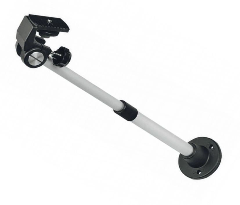 Kamerahalter Aluminium mit 240-469mm Ausleger variabel und Kugelkopf Einsatz bis  10Kg Kamerahalter Aluminium mit 240-469mm Ausleger variabel und Kugelkopf Einsatz bis  10Kg
