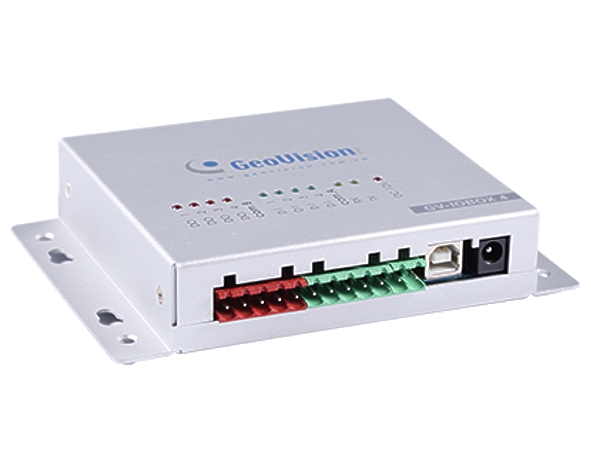 Geovision-IO-Box-4xIN-4xOut-RS485-USB-79-227-01110-B1 GV IO Box-4 mit RS485 USB Steuerung mit 4x Eingängen 4x Relais-Ausgängen Aktor Signalwandler