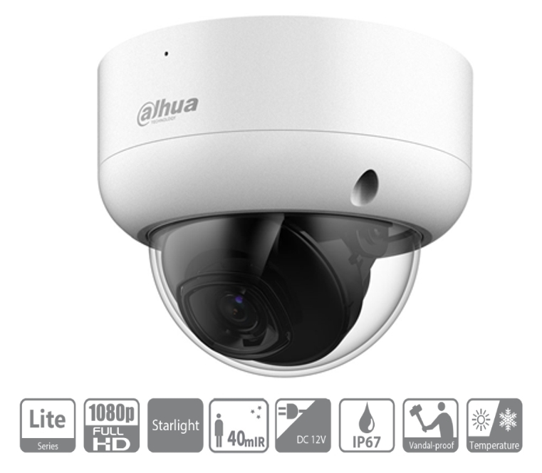 64-700-04742_Domekamera_BW1231UsInOx87zsojb 2MP Dome 4in1 AHD TVI CVI CVBS Fixobjektiv IP67 BNC IK10 Outdoor Weitwinkel