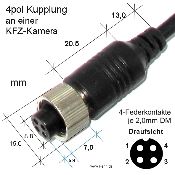 VEBA_4pol_KFZ-Kamerabuchse_Abmessungen_V2