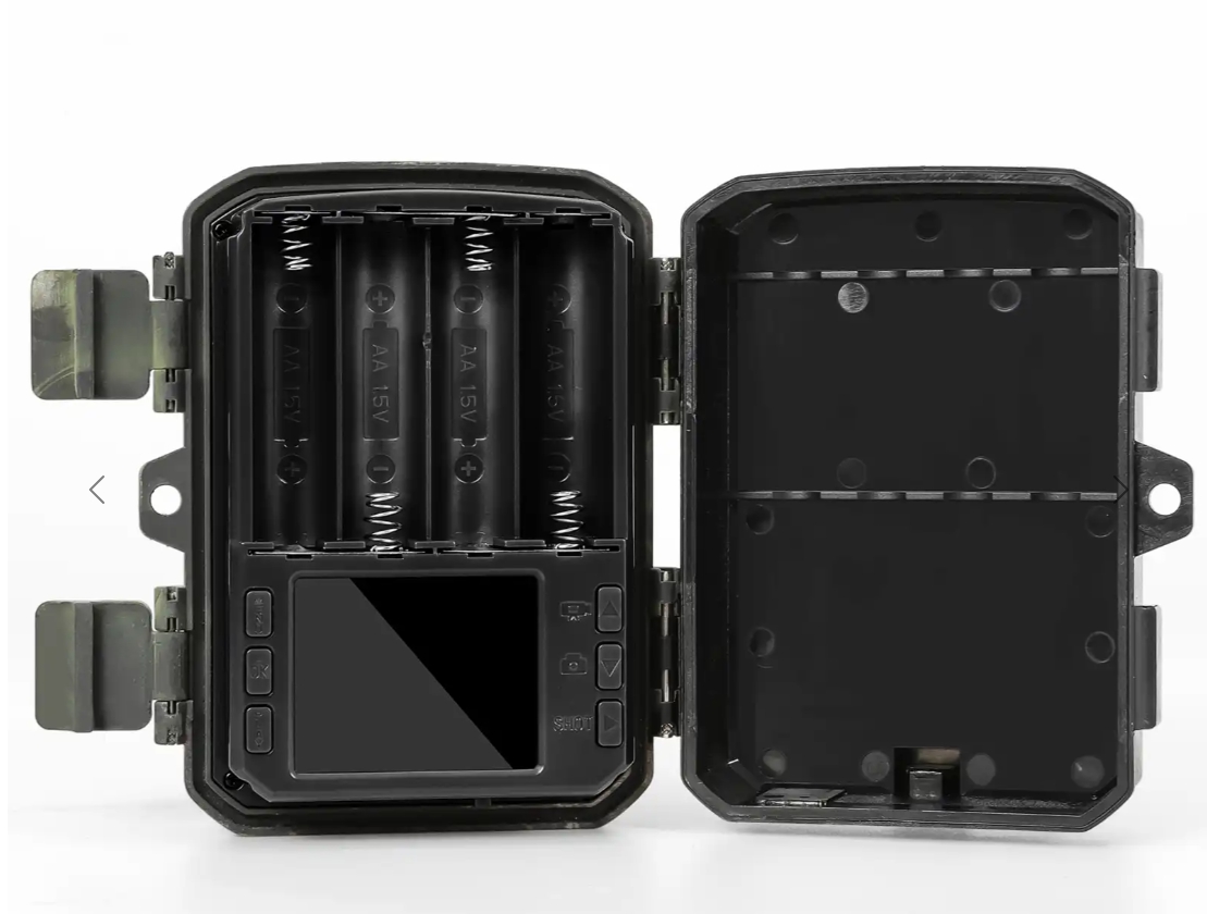 Wildkamera mit 8MP Bildsensor Nachtsicht Micro-SD Batteriebetrieb WCT