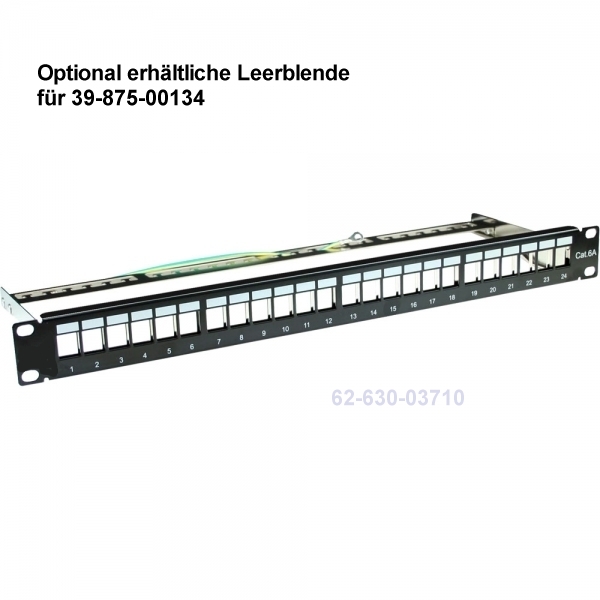CAT6A-Leerblende-62-630-03710