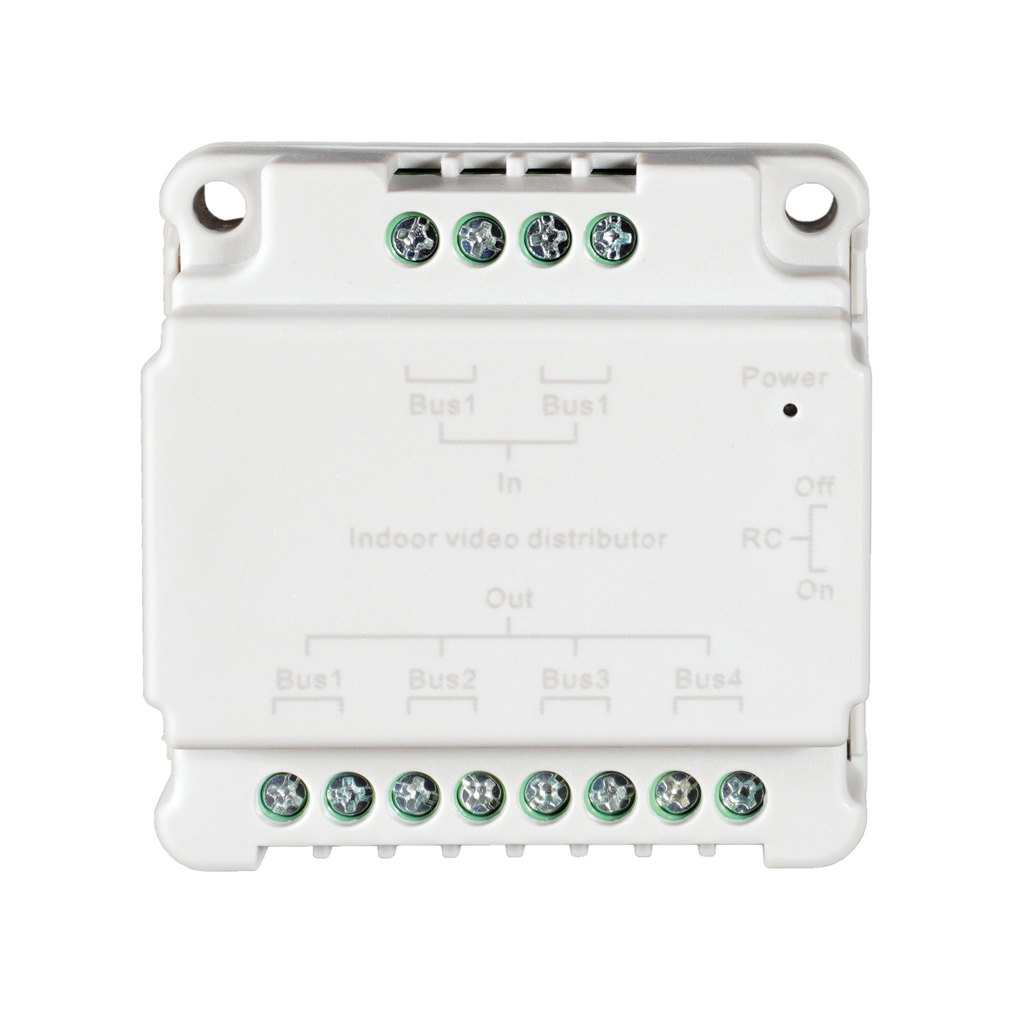 Villa Strangverteiler VSV Bus-Video-Verteiler bis zu 4 Monitore und zur Verstärkung 2-Draht-Technik