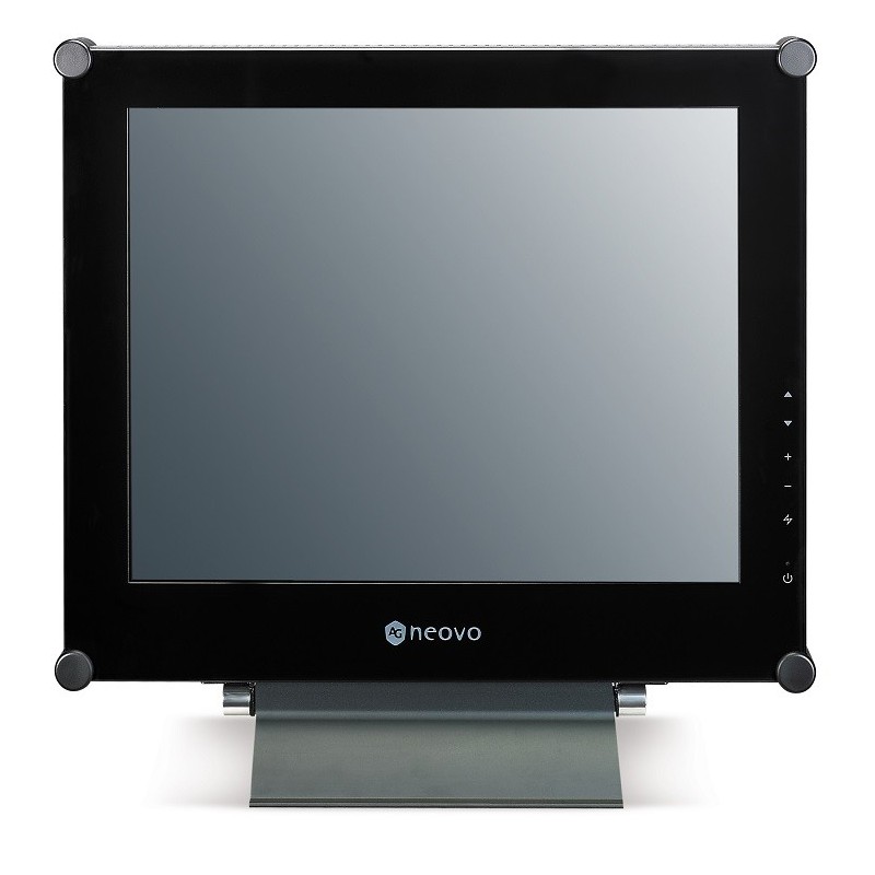 x17e_monitor_neovo_glass 17zoll Monitor Glasfront 432mm (17zoll) X17E Bildschirm HDMI DVI VGA DisplayPort Eingang