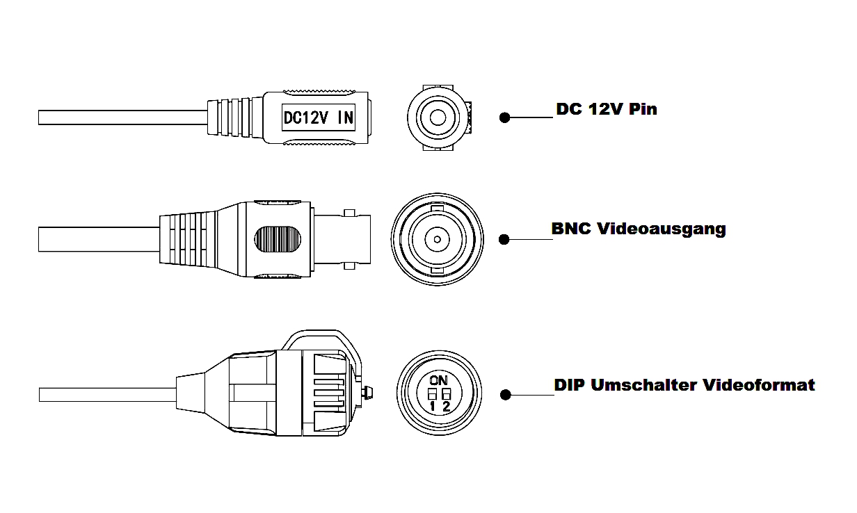 8MP Dome 4in1 AHD TVI CVI CVBS Objektiv 3-12mm IP67 BNC IK10 Outdoor Weitwinkel THC-D8141R
