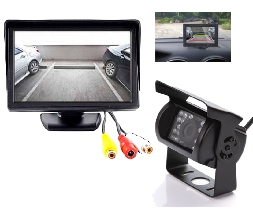 KFZ_Kameraset_79-226-00892 KFZ Kamera Rückfahrkamera mit 5zoll Monitor und 6m Kabel