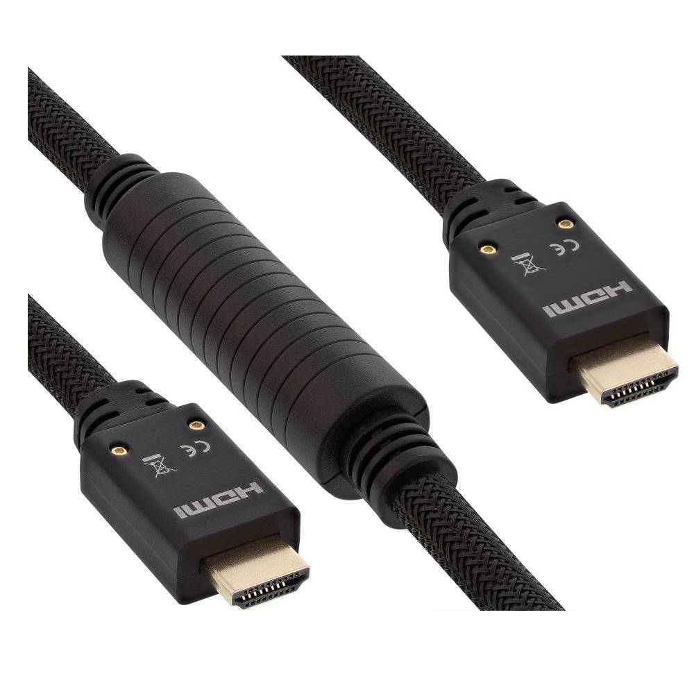 53-682-03045_25m_HDMI-Kabel_aktiv_B026Kf58cqyXupAH 25m HDMI Aktiv Kabel mit HDMI-Verstärker