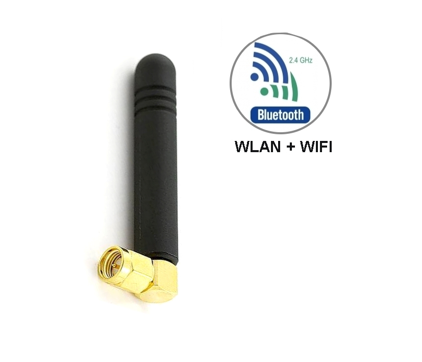Antenne_SMA_Stecker_WLAN_Bluetooth_78-375-00307 WLAN Antenne 2,4Ghz mit SMA-Stecker auch für Bluetooth LTE geeignet