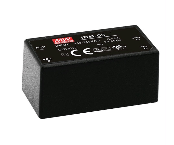 93-806-00485_IRM05_B01 12V Netzteil 12V 0,4A 5W Mini Netzteil für Platineneinbau 230VAC 46x26x22mm