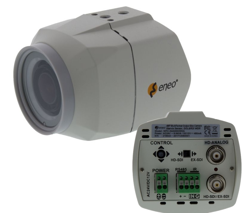 SDI-Kamera_mit_Zomm_und_AHD_TVI_64-700-04700 SDI Kamera 6MP Boxkamera 4in1 SDI AHD TVI 3-9mm Varioobjektiv Motorzoom RS485