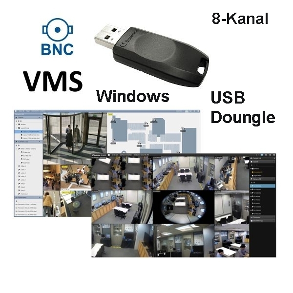 79-227-01908_GV-VMS-Dongle-8Kanal GV VMS USB Dongle 8-Kanal zu HD-DVR-NVR zB 79-227-08100