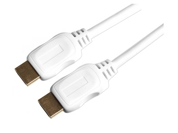 weisses_hdmi_kabel_53-682-03930 5m HDMI Kabel Weiss 1.4 mit Ethernet