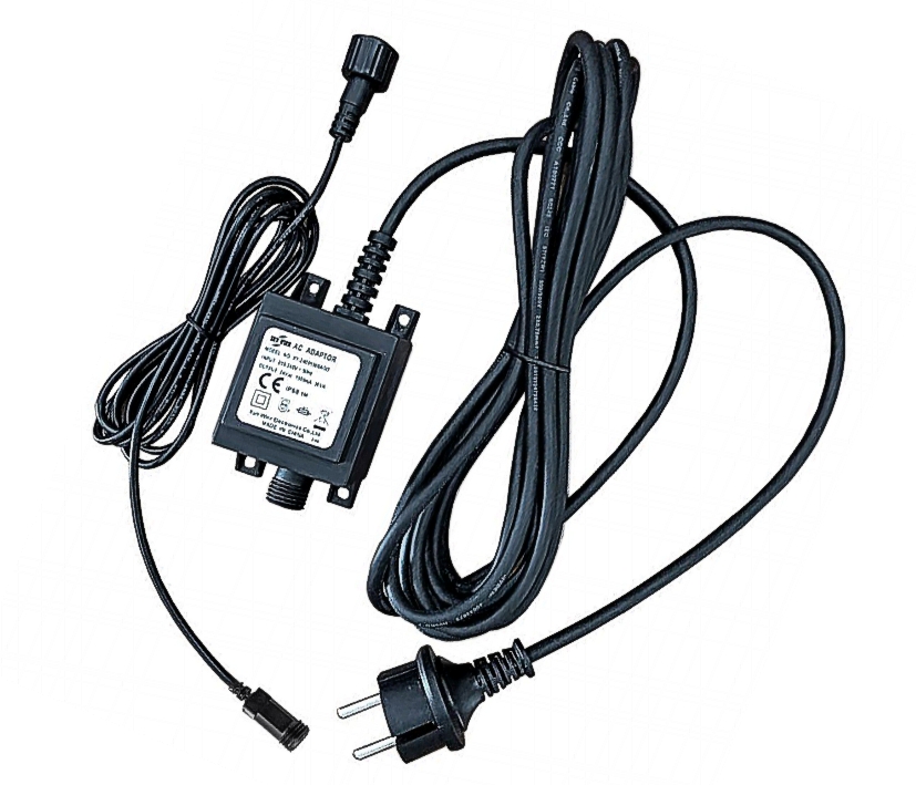 Trafo 24VAC 35VA 1,5A mit 2pol Runstecker IP67 Outdoor Indoor tauglich Trafo 24VAC 35VA 1,5A mit 2pol Runstecker IP67 Outdoor Indoor tauglich