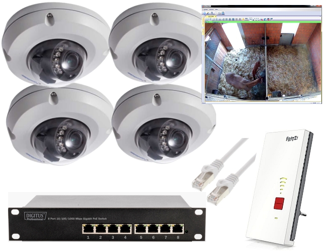 Pferdestall_Kameraanlage_AG1127684_B1 Kamera Pferdestall Stallkamera Pferde Pferdezucht SET04