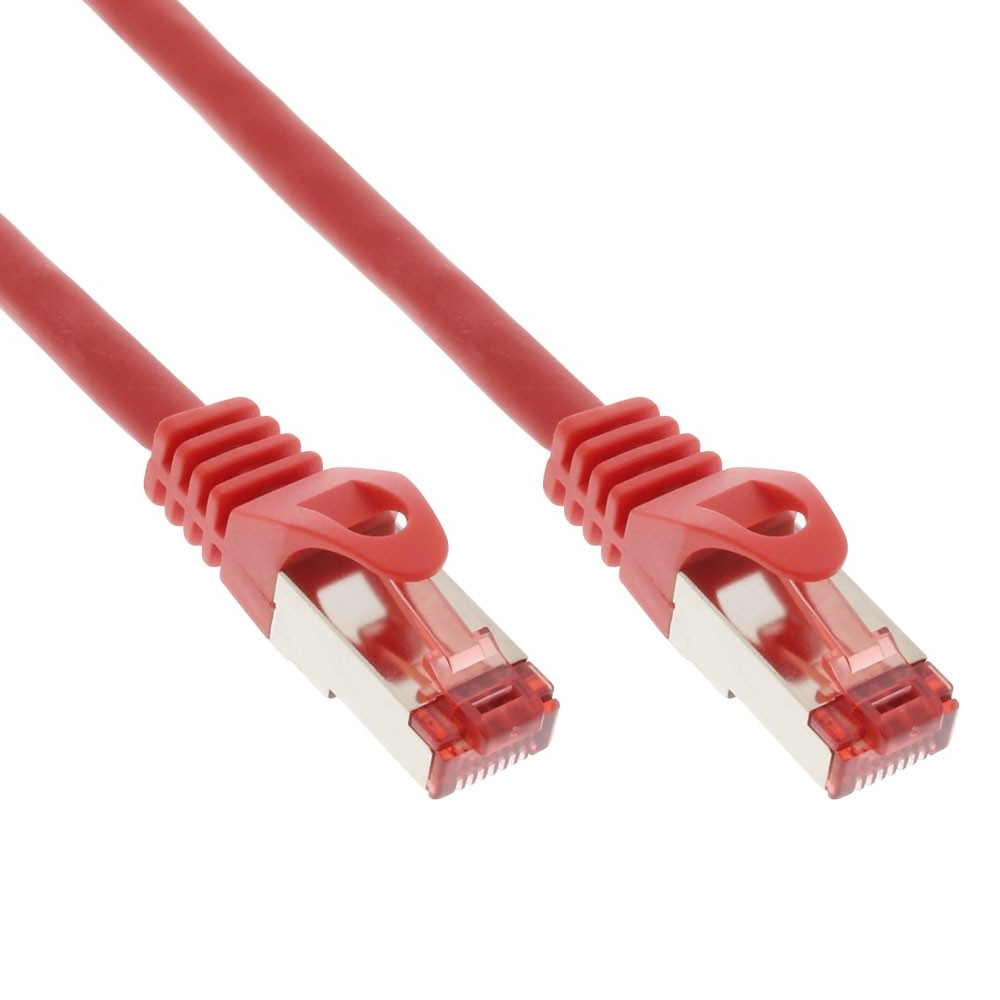 53-800-00495 30m LAN Kabel Cat6 Patchkabel ROT PIMF