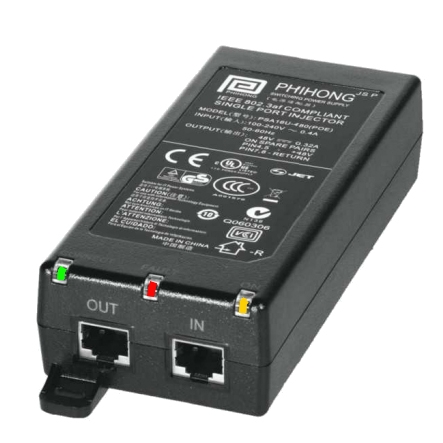 93-300-00110-POE-Netzteil-b1MMZ8w0FwW8vnW PoE Netzteil 30W POE Netzgerät 10-100-1000 GIGABIT PoE+ Midspann