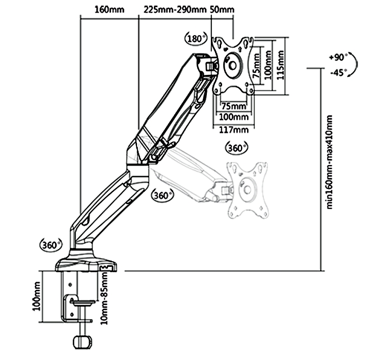 3D-Monitorhalter-Tischhalter-mit-Feder-Gassdruckfeder-schwenkbar-85-770-00620-2017M307B7BU5aIw9mP