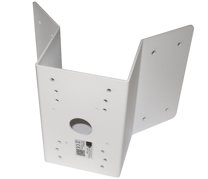 Eckhalterung_fuer_Hausecke_79-400-02050_B01 Eckhalter 130x200mm Wandhalter bis 30Kg für Kameratechnik Lichtechnik Lautsprechertechnik